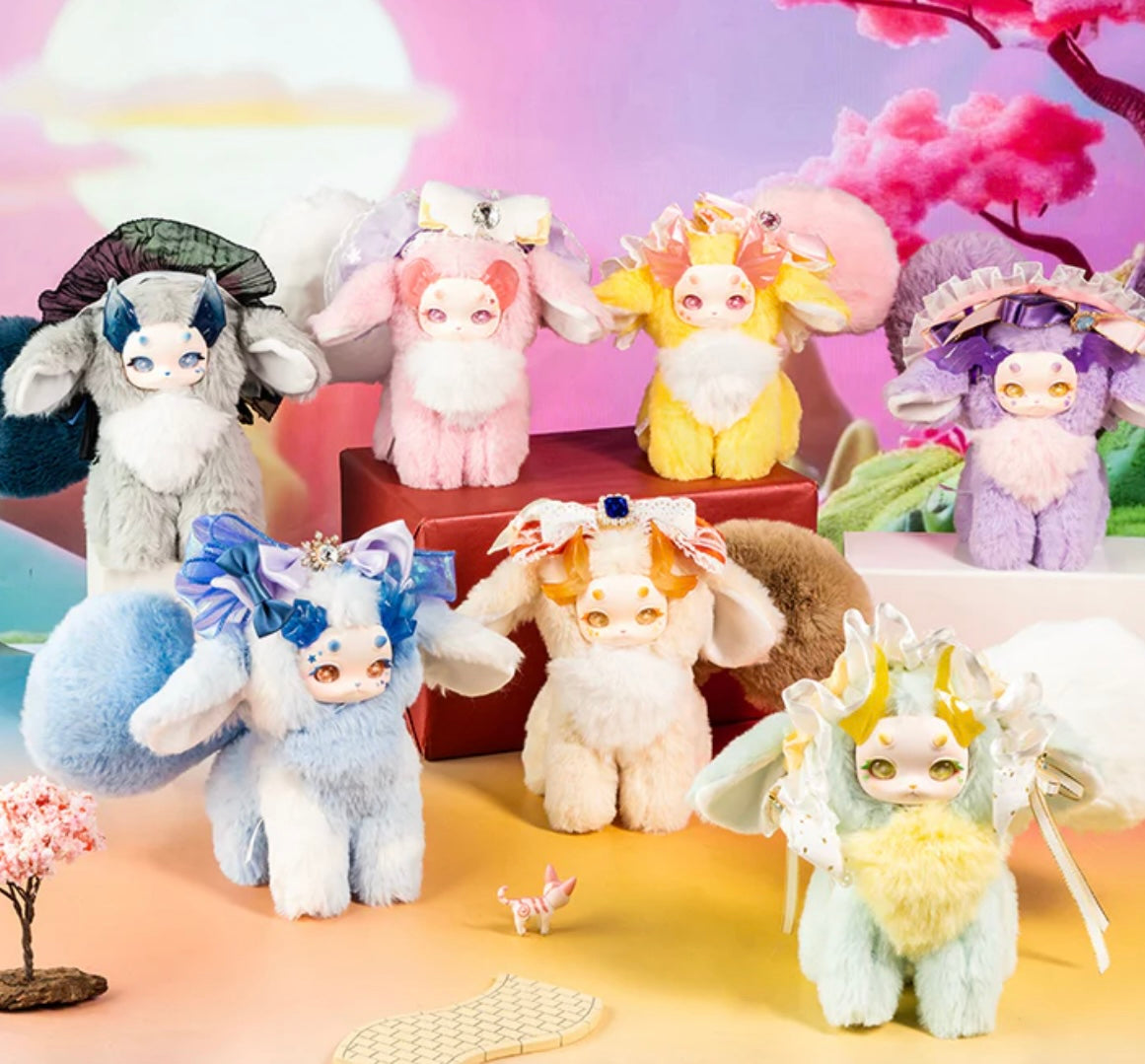 Tutulong Third Generation – Fantasy Biology Colorful Crystal Series - Plush Blind Box - Limited, Authentic