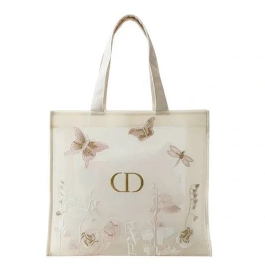 Christian Dior Mesh Butterfly Tote