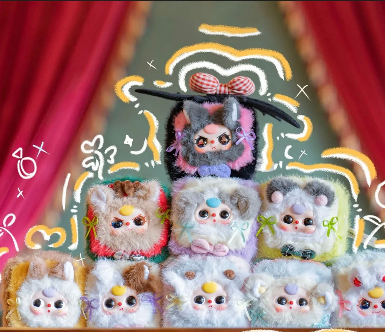 Baby Three – “Jewelry Box” Plush Blind Box - Limited, Authetic