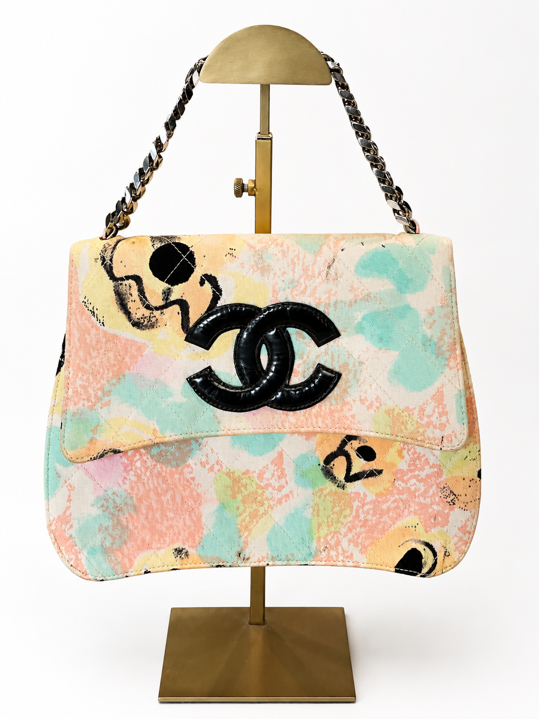 Chanel 1997 Floral Graffiti Flap Bag | Karl Lagerfeld Archive Collector’s Piece