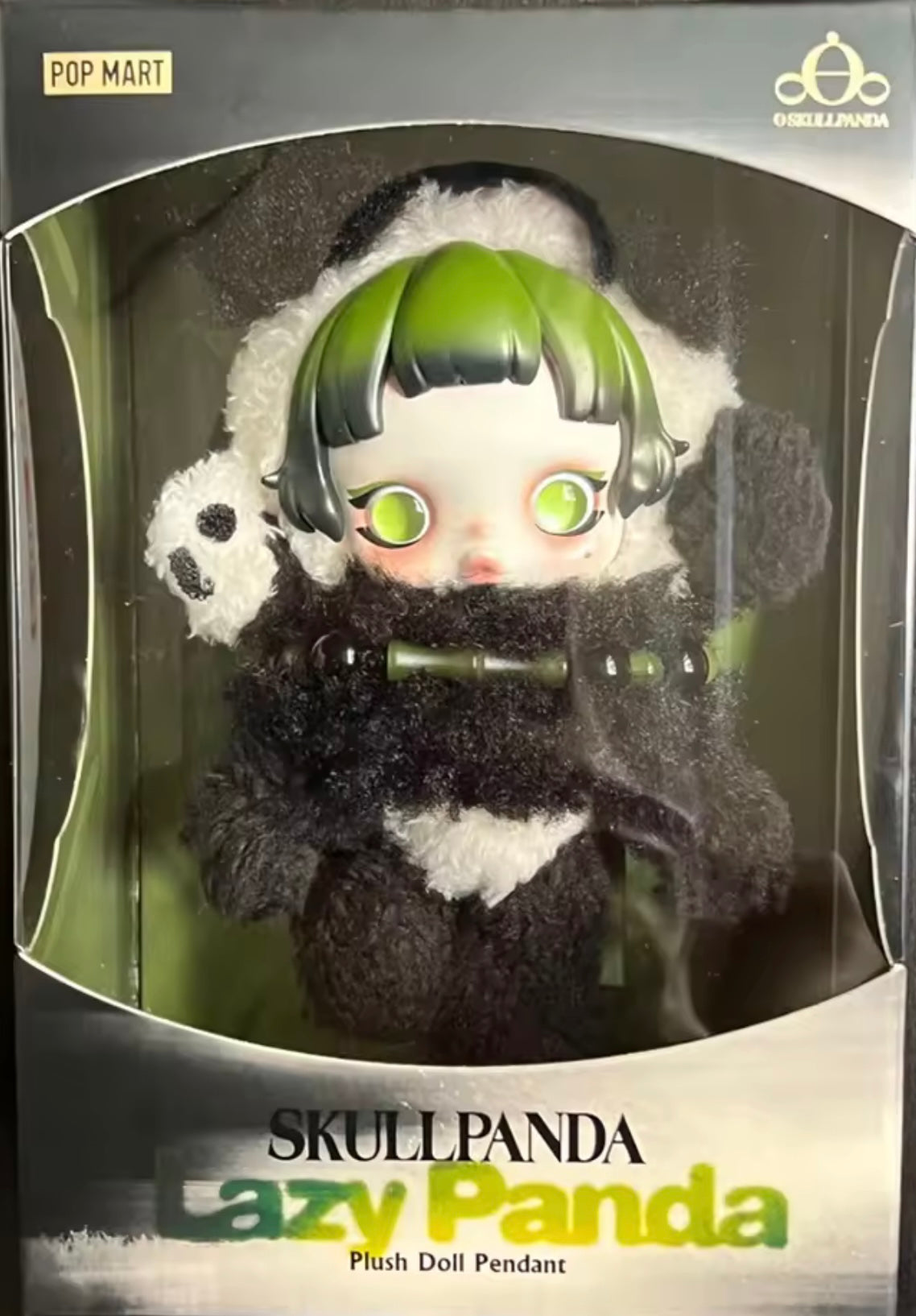 SKULLPANDA Lazy Panda Plush Doll Pendant – Collectible, Authentic