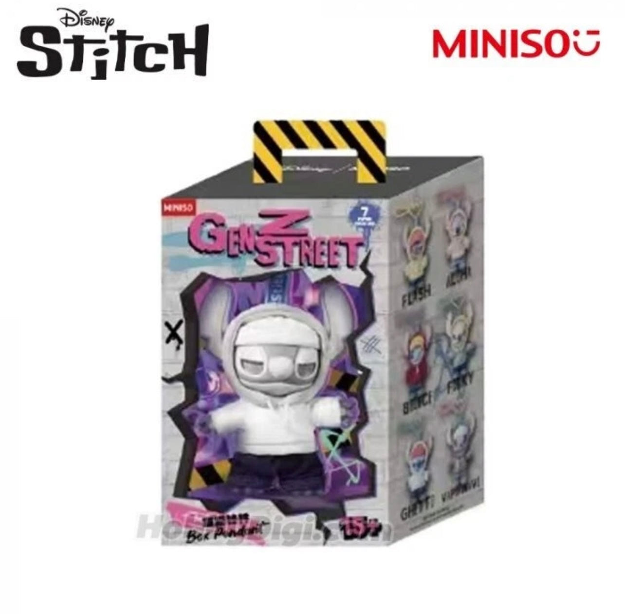 Disney x MINISO “Stitch Gen Z Street”| Collectible Figures - Limited, Authentic