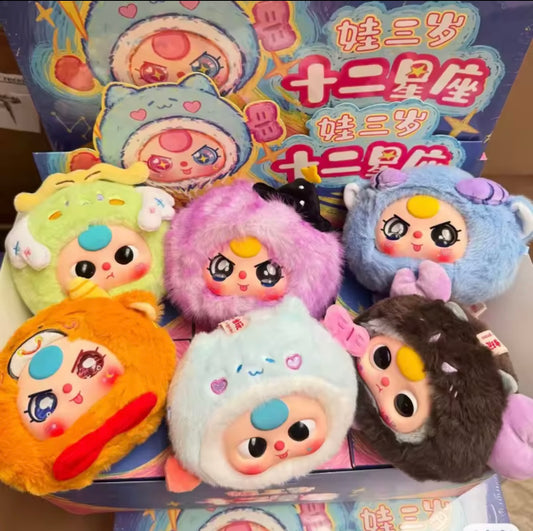Twelve Constellations Series – Zodiac Plush Blind Box - Limited, Authentic