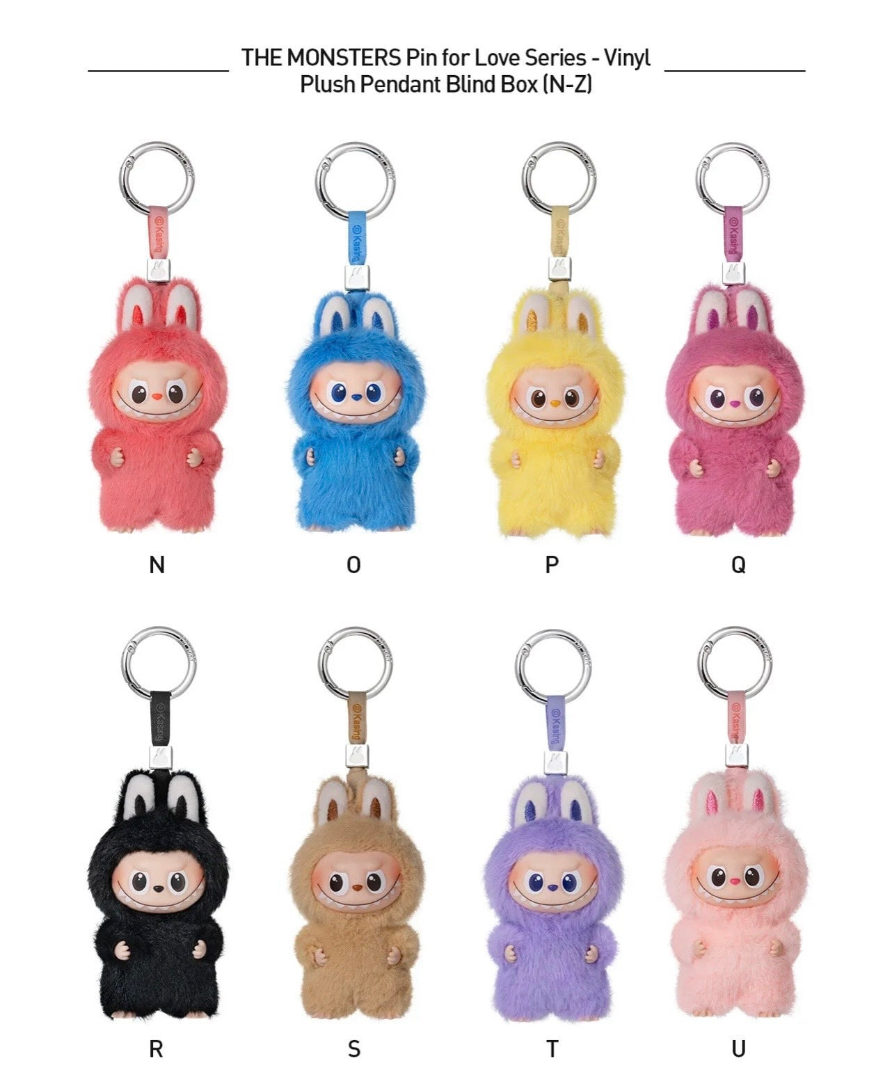 ”Pin for Love” N–Z Series – Newest Release - Limited, Authentic