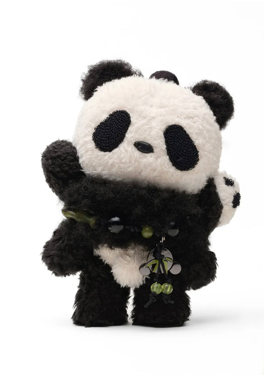 SKULLPANDA Lazy Panda Plush Doll Pendant – Collectible, Authentic