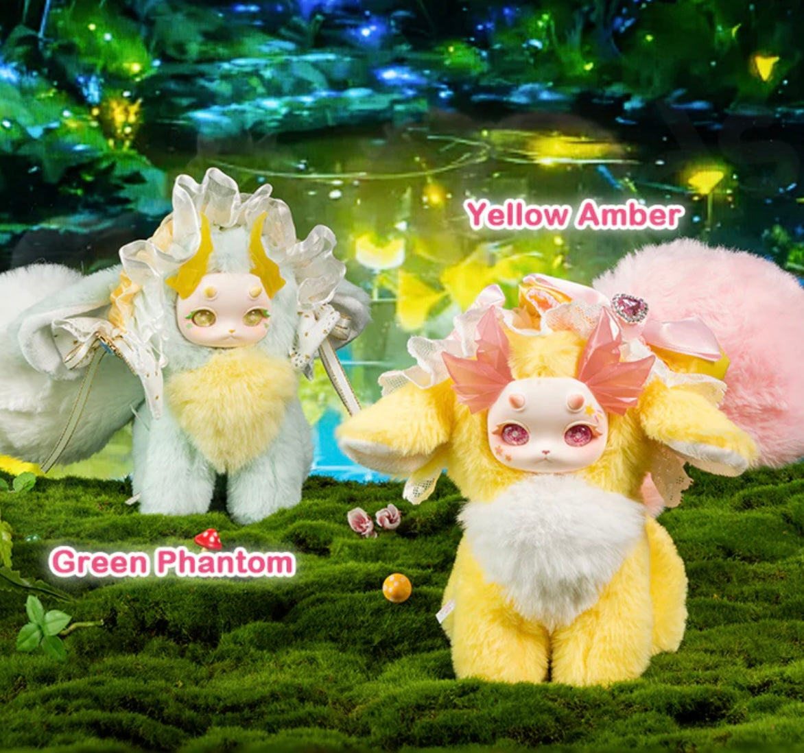 Tutulong Third Generation – Fantasy Biology Colorful Crystal Series - Plush Blind Box - Limited, Authentic