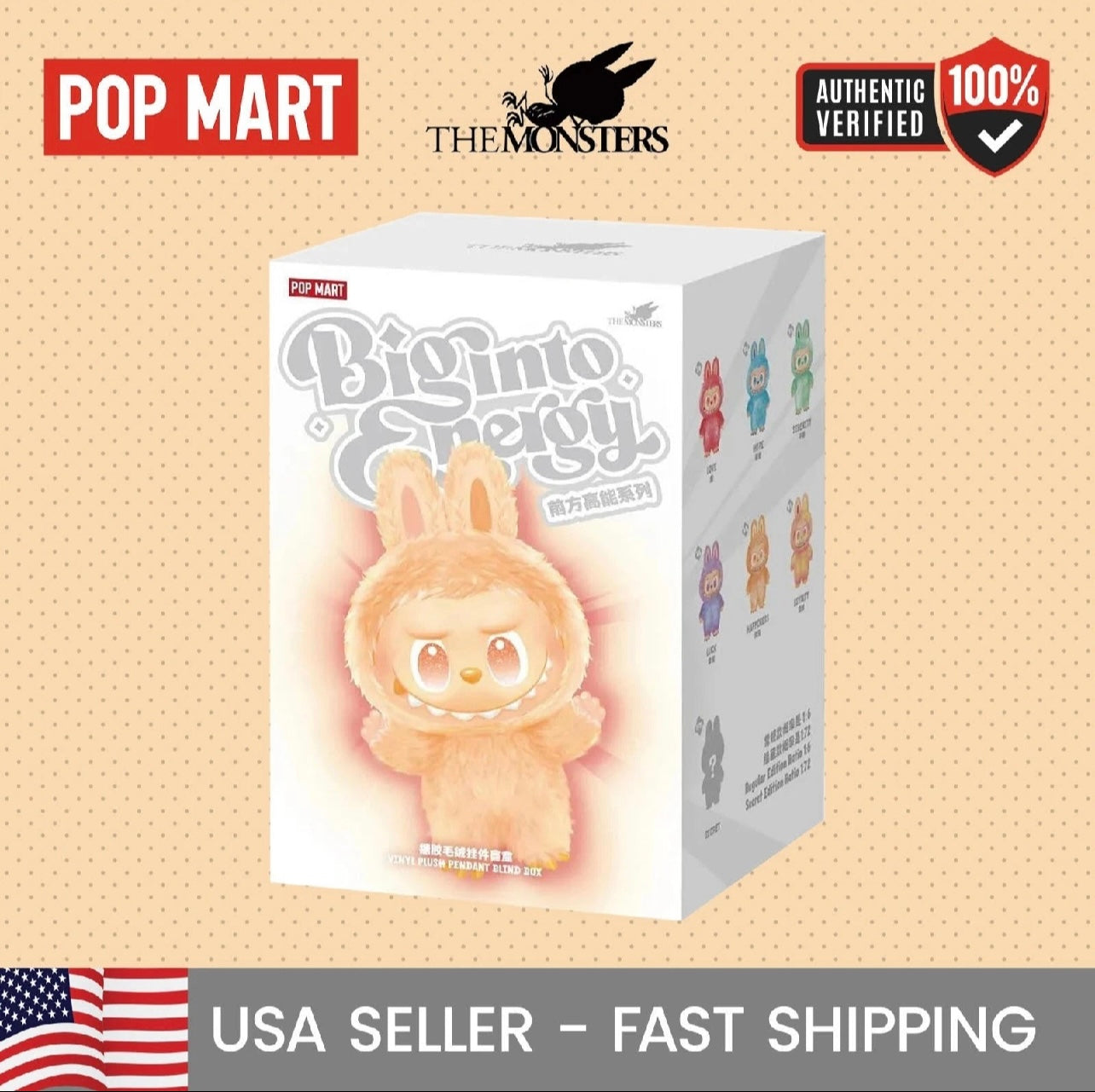 ✨ Special Big Into Energy Labubu Bundle – Confirmed Set of 3 ✨