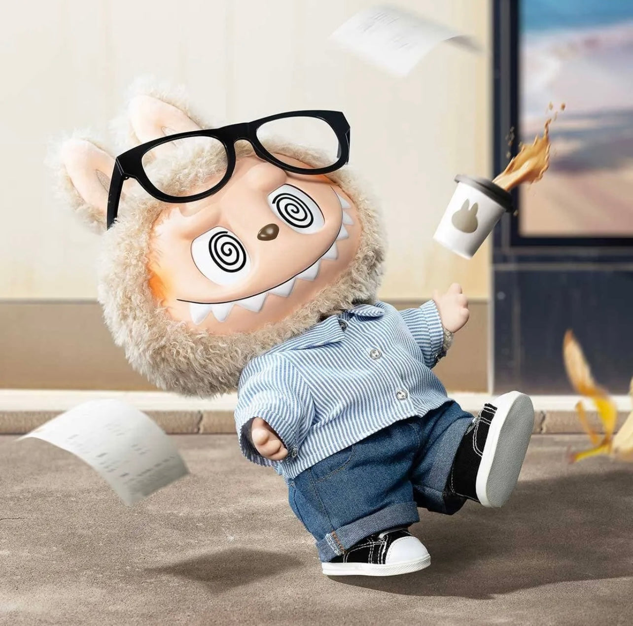 Flip With Me • Pop Mart Vinyl Plush Collectible – Limited, Authentic