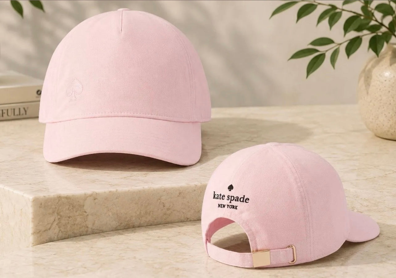 Kate Spade New York Pink Adjustable Baseball Cap | New