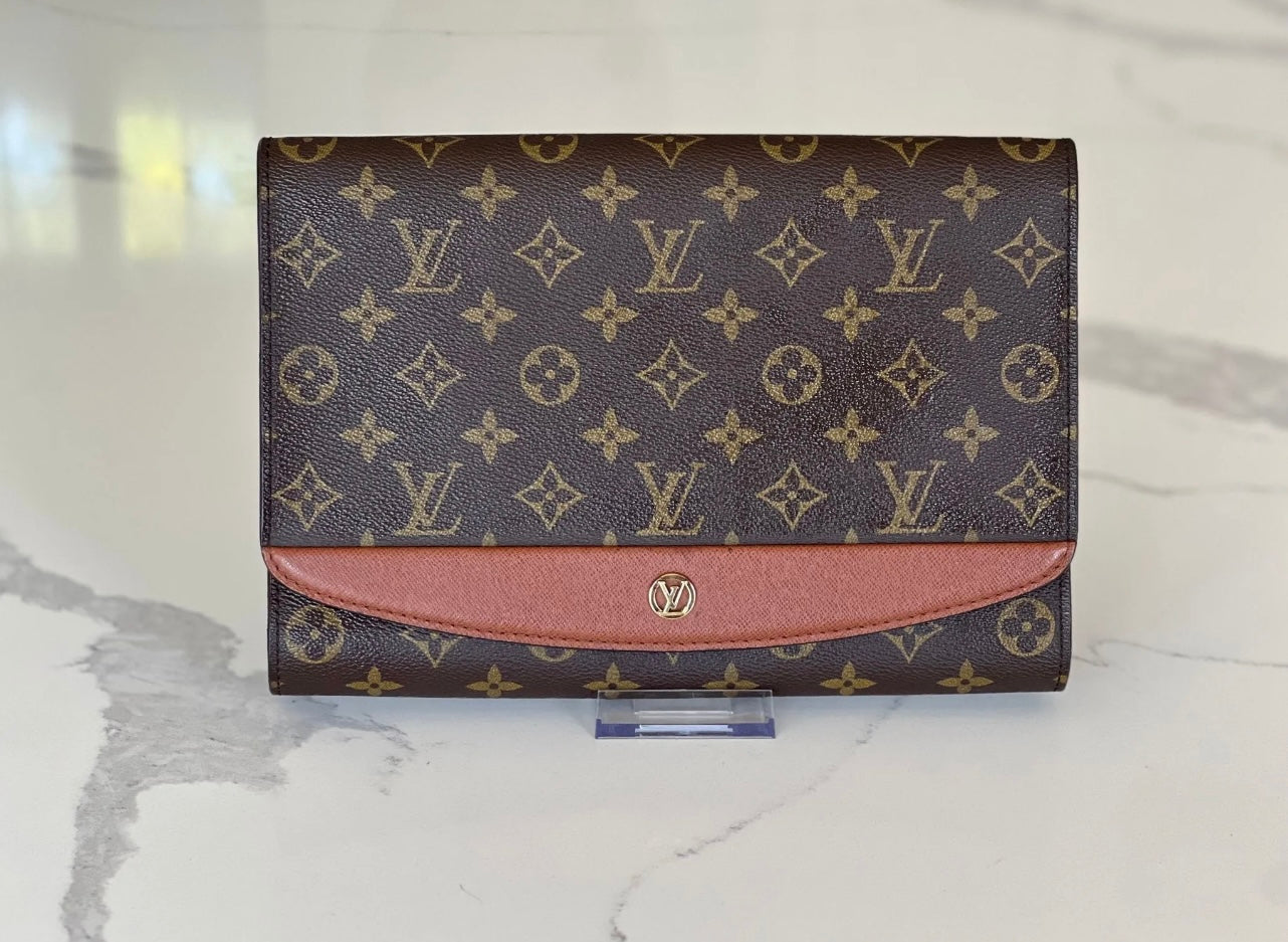Louis Vuitton Bordeaux 27 Monogram Crossbody Wallet Bag
