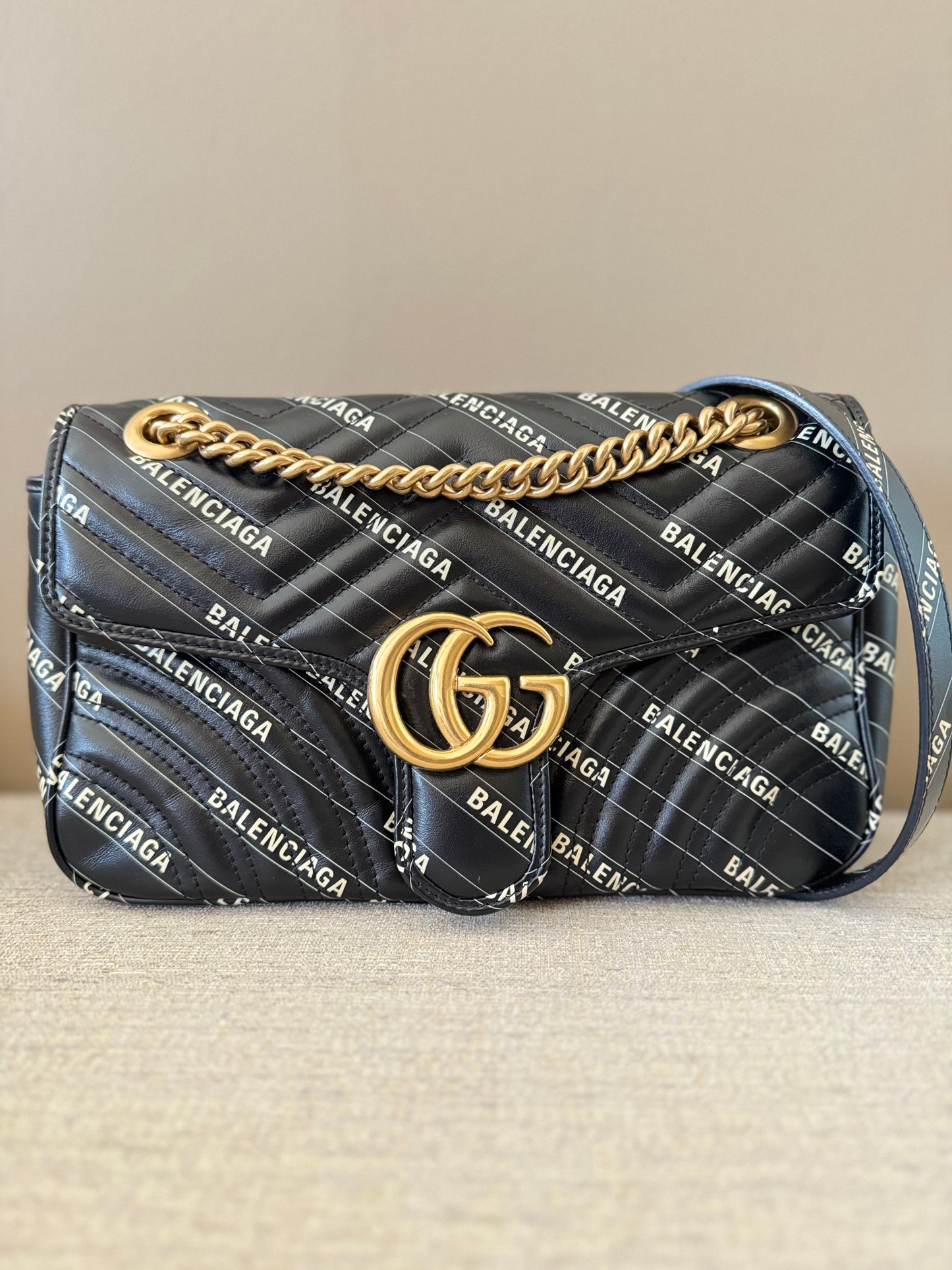 Gucci x Balenciaga Small GG Marmont