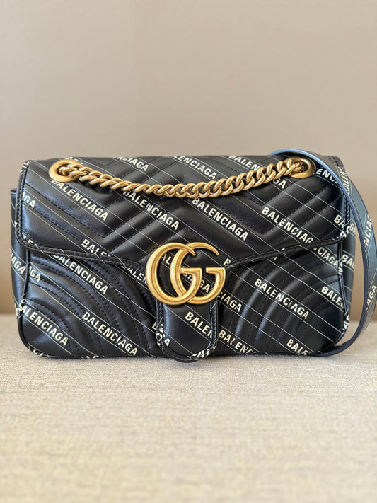 Gucci x Balenciaga Small GG Marmont