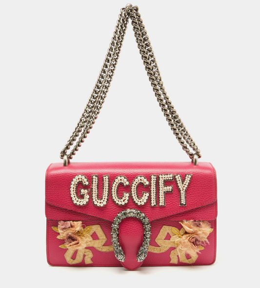 Gucci Guccify Pearl Dionysus Shoulder Bag