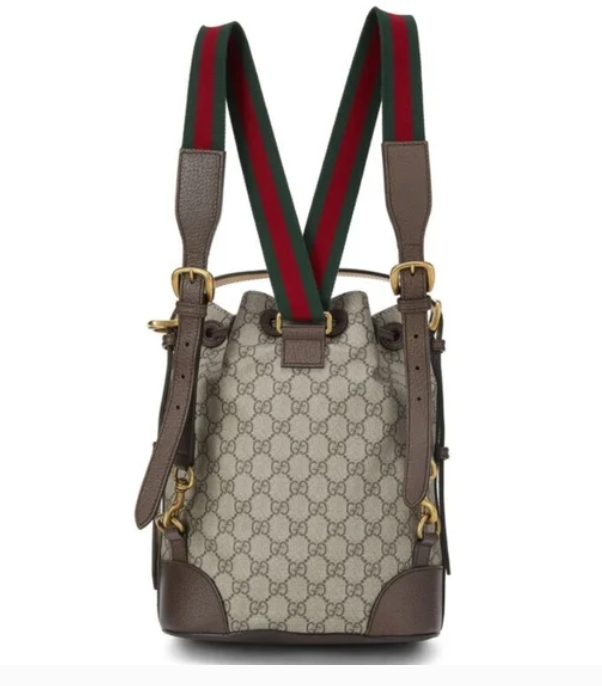 Gucci GG Supreme Neo Bucket Backpack