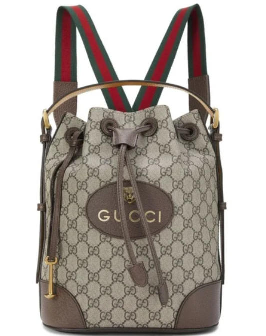 Gucci GG Supreme Neo Bucket Backpack