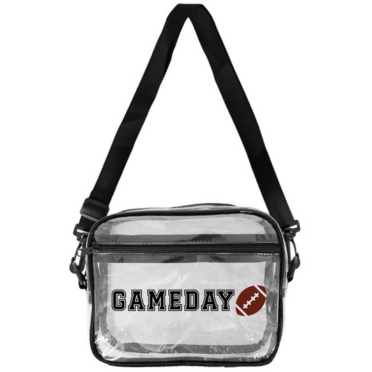 Clear Crossbody Stadium / Concert Bag - Gameday