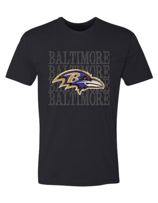 Ravens Logo Unisex Tee