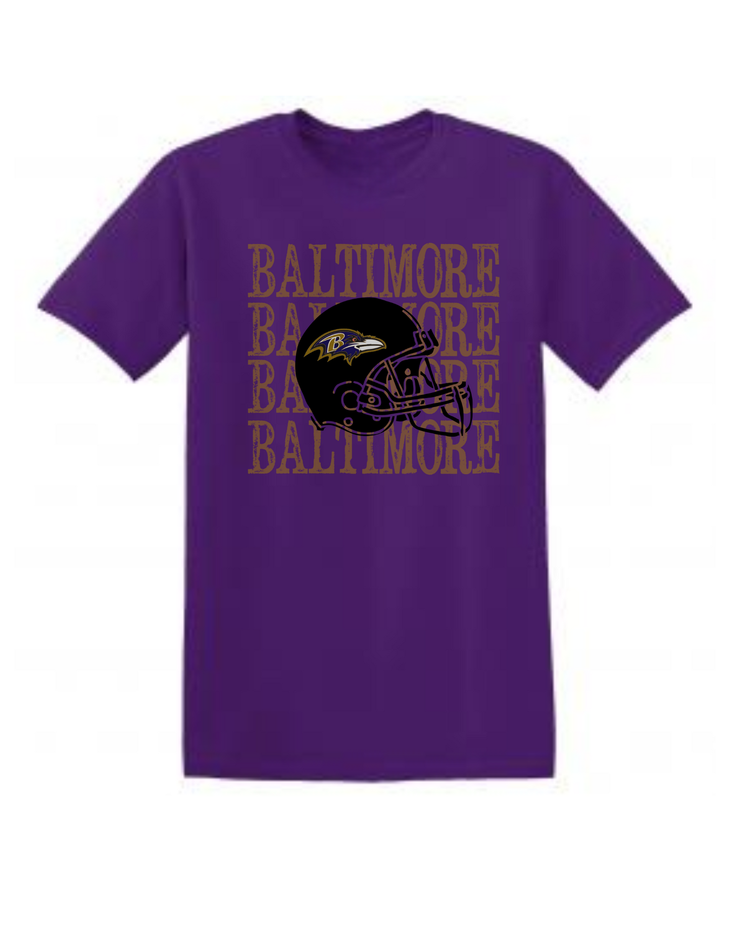 Ravens Helmet Unisex Tee