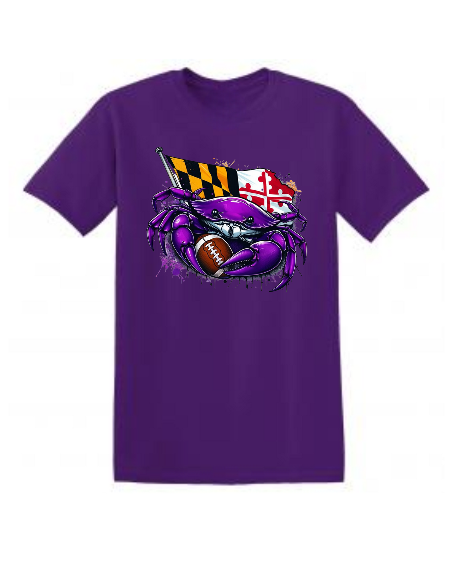 Maryland Ravens Pride Crab Unisex Tee