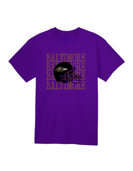 Ravens Helmet Youth Tee