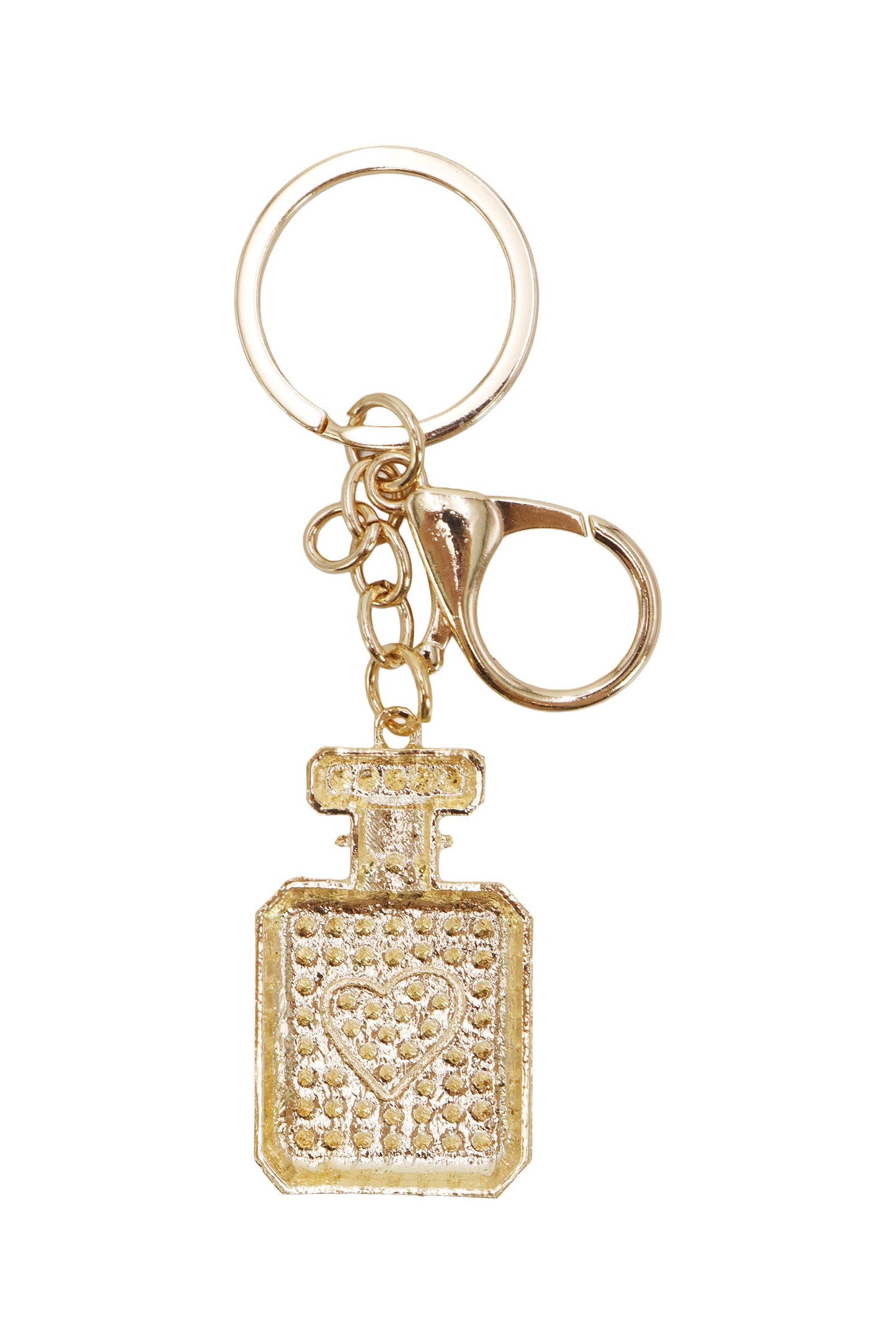 Love Perfume Bling Rhinestone Key Chain