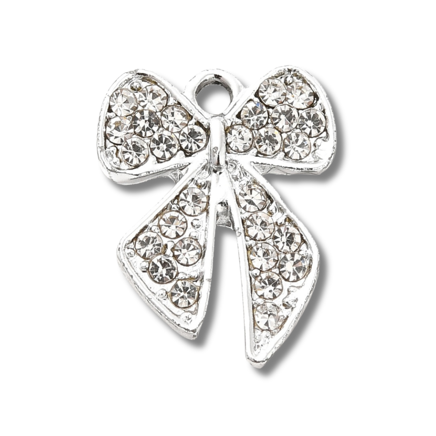 Bow Diamond Charm