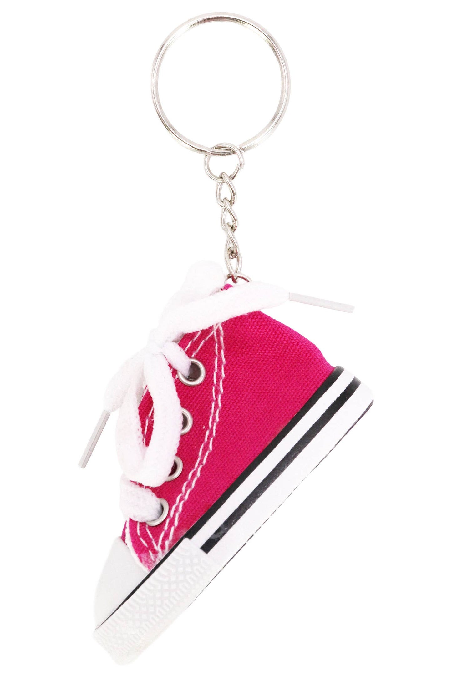 Canvas Rubber Sole Sneakers Novelty Key Chain
