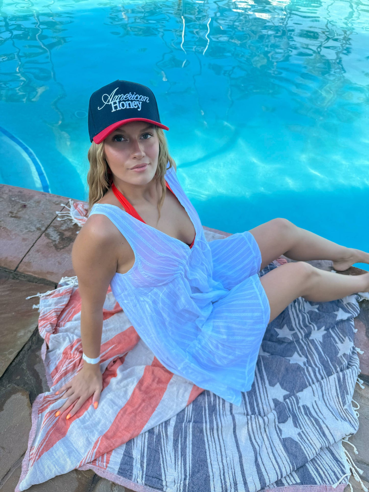 American Honey Trucker Hat