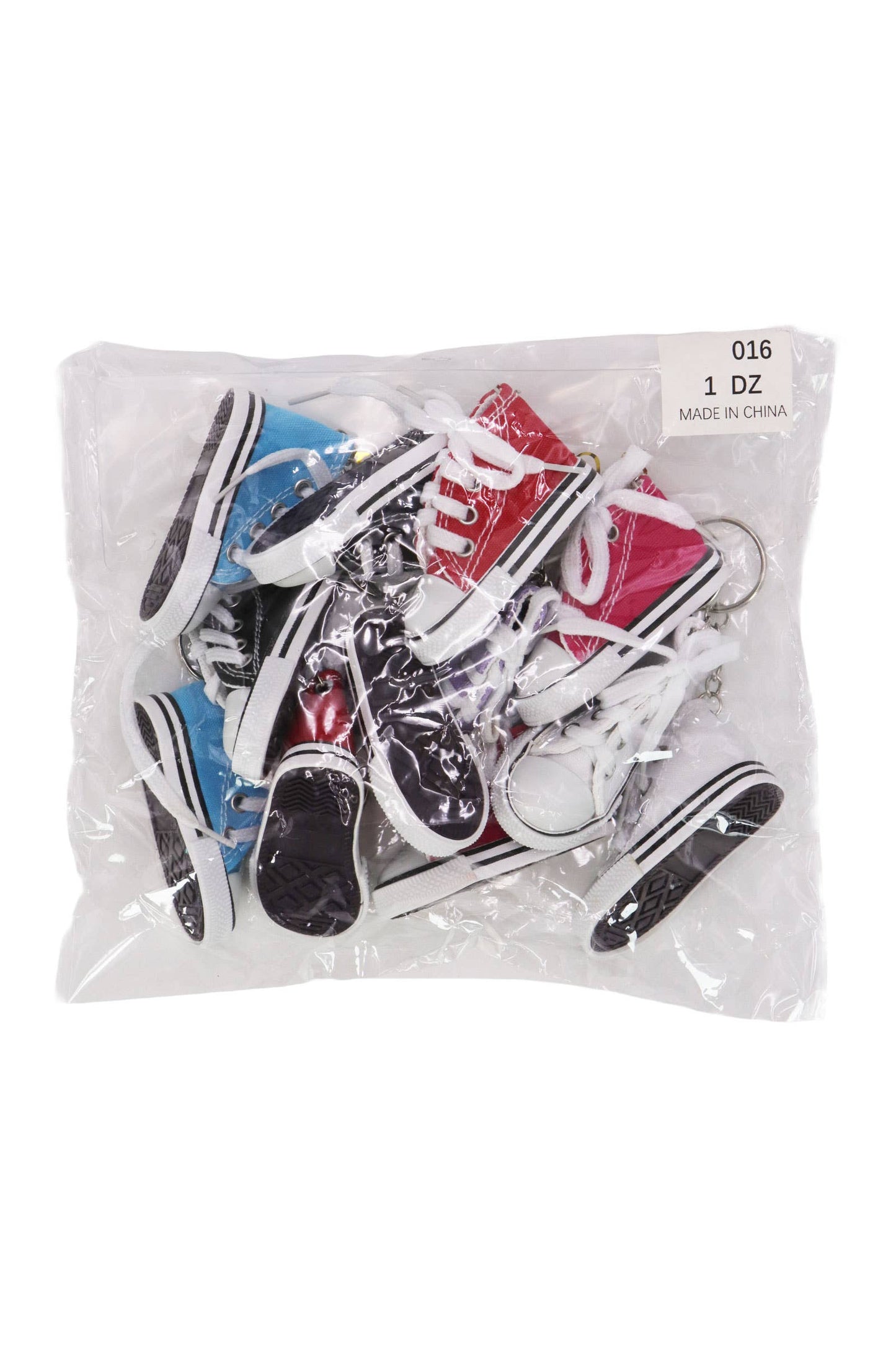 Canvas Rubber Sole Sneakers Novelty Key Chain