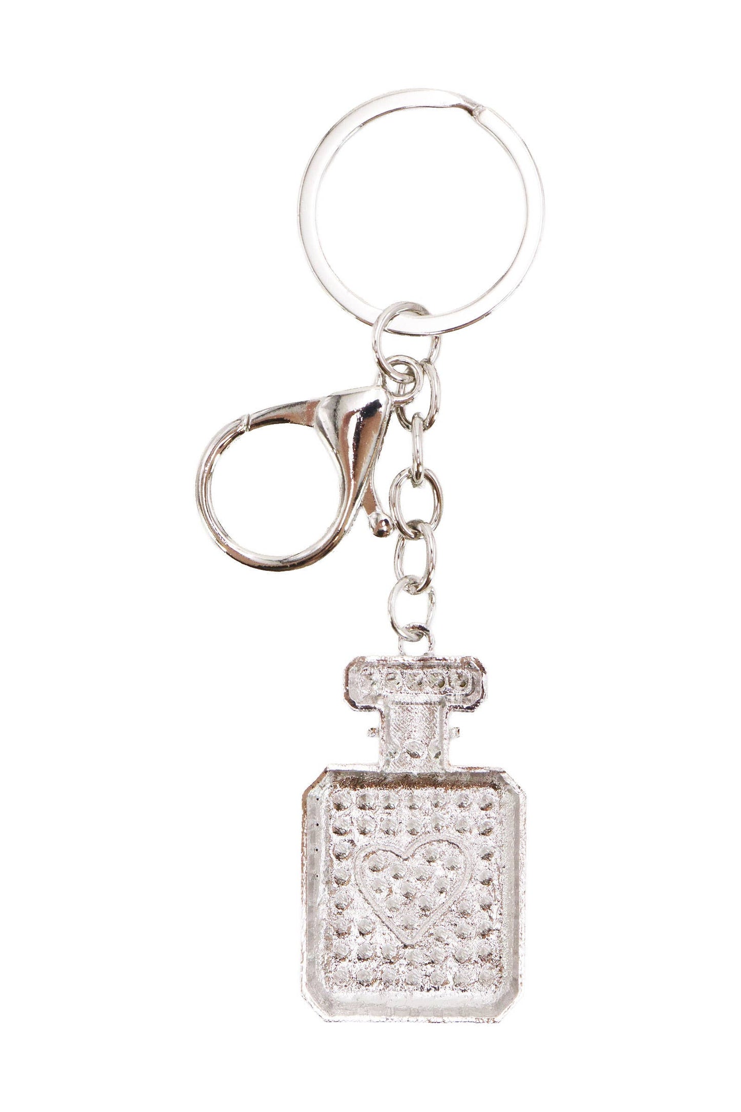 Love Perfume Bling Rhinestone Key Chain